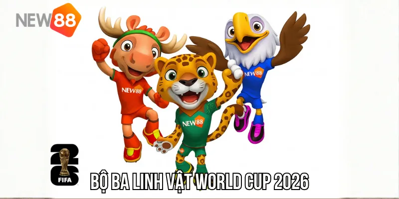 Linh Vật World Cup 2026 – Bộ Ba Biểu Tượng Khuấy Đảo Toàn Cầu