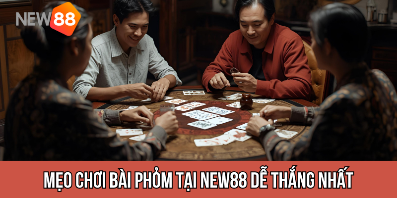 Mẹo chơi bài phỏm tại NEW88 dễ thắng nhất