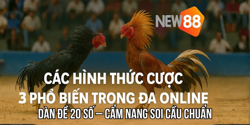Các hình thức cược phổ biến trong đá gà online